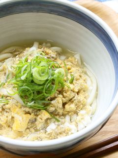 ほっこり卵とじうどん-レシピのメイン写真