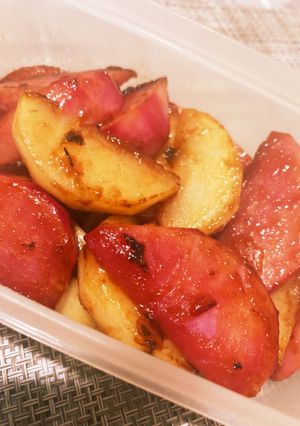 10分で！ササッと副菜。かぶの梅照り焼き-レシピのメイン写真