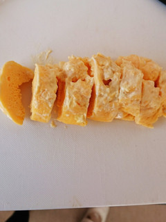 レンジで作る☆ヘルシーな甘い卵焼き-レシピのメイン写真