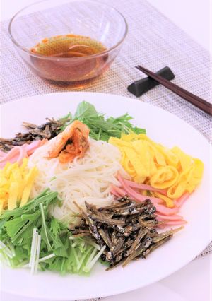 たつくり混ぜそうめん-レシピのメイン写真