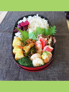 天ぷら弁当-レシピのメイン写真