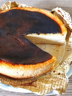 濃厚♪ヴィーガン・バスクチーズケーキ-レシピのメイン写真