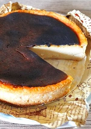 濃厚♪ヴィーガン・バスクチーズケーキ-レシピのメイン写真