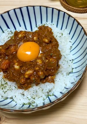 お豆キーマカレー-レシピのメイン写真