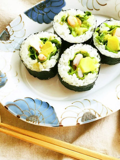恵方巻に!エビアボカドロール-レシピのメイン写真