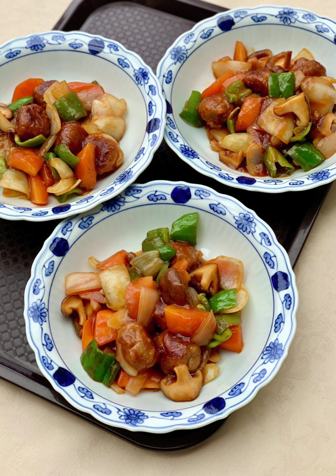 ❀豚こま切れ肉で作る❀揚げない酢豚-レシピのメイン写真
