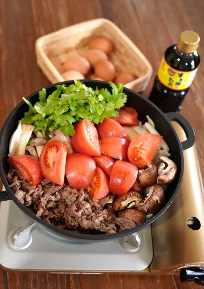 トマトすき焼き-レシピのメイン写真