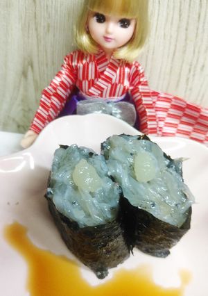 リカちゃん♡生しらすシークァーサー軍艦⋆-レシピのメイン写真
