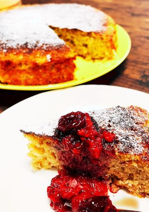 バナナとオートミールのケーキ-レシピのメイン写真