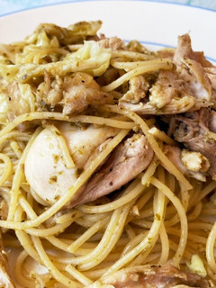 バジルチキン パスタ-レシピのメイン写真