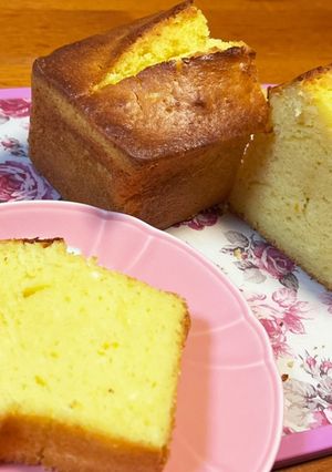 HMで♡パウンドケーキ♡25年前料理教室-レシピのメイン写真