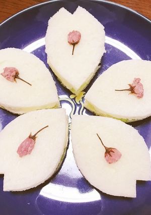 お花見にぴったり♡さくらずんだサンド-レシピのメイン写真