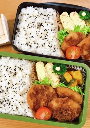 ヒレカツ弁当 22/1.22-レシピのメイン写真