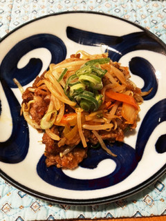 簡単♡韓国風牛肉キムチ野菜炒めダシダ味-レシピのメイン写真