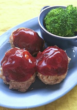 レンジで簡単♪食パンでかさ増しハンバーグ-レシピのメイン写真