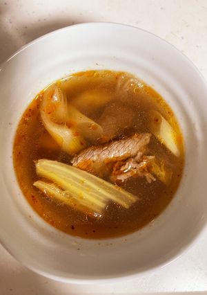 スープ　台湾式牛肉湯-レシピのメイン写真