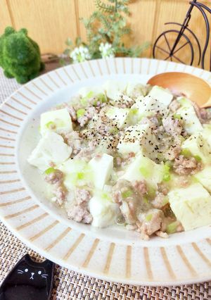 柚子胡椒が香る♪爽やか塩麻婆豆腐-レシピのメイン写真
