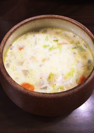 冬の豆乳クラムチャウダー-レシピのメイン写真