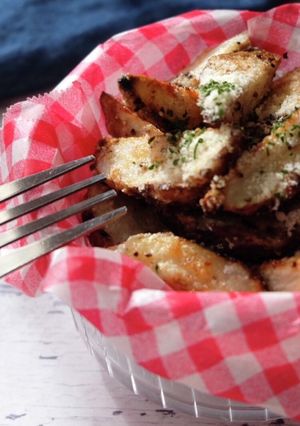 おつまみに！里芋の粉チーズオーブン焼き-レシピのメイン写真