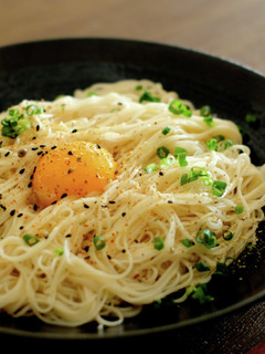 山椒が香る無限油そうめん-レシピのメイン写真