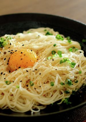 山椒が香る無限油そうめん-レシピのメイン写真