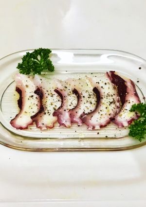 タコのカルパッチョ-レシピのメイン写真