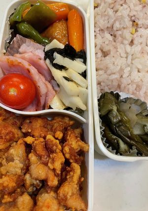 唐揚げ弁当-レシピのメイン写真