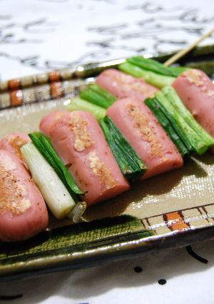 串焼きおさかなソーセージ-レシピのメイン写真