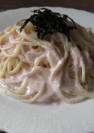 簡単☆定番☆明太子のクリームパスタ-レシピのメイン写真