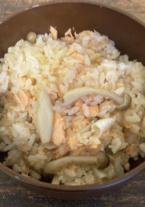 【簡単】入れて炊くだけの、しゃけご飯-レシピのメイン写真
