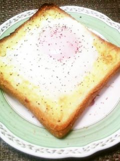 ★目玉焼きトースト★-レシピのメイン写真