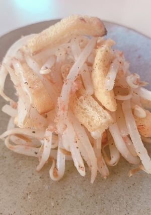 焼き油揚げと野菜の和物2品-レシピのメイン写真
