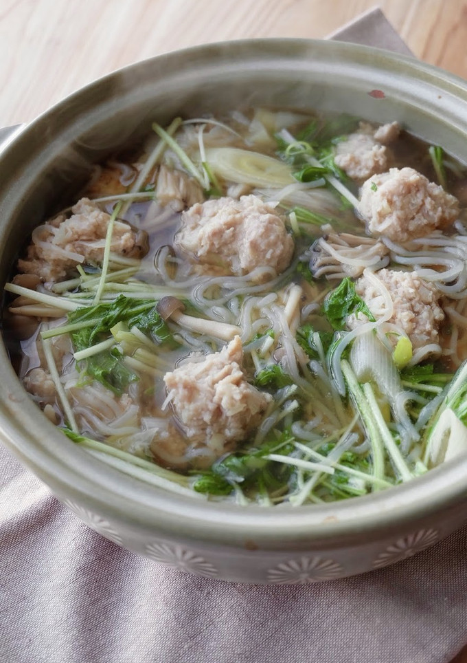 簡単♪鶏だんご鍋-レシピのメイン写真
