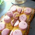 おさかなソーセージ☆トースト