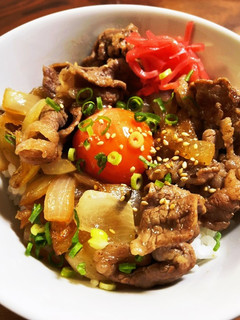 簡単牛丼-レシピのメイン写真