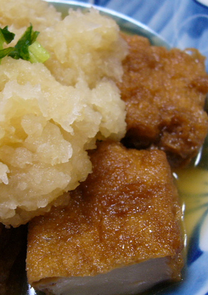 おろしたっぷり♪厚揚げの煮物-レシピのメイン写真