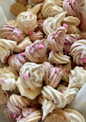 バレンタイン　フランボワーズ　メレンゲ-レシピのメイン写真
