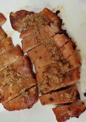 簡単味噌チャーシュー(塊肉、豚カツ用)-レシピのメイン写真