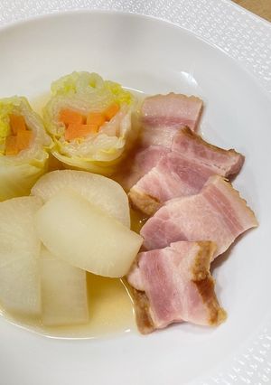 くるくる白菜の和風ポトフ-レシピのメイン写真
