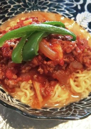 ザワつく！札幌一番塩ラーメンガスパチョ風-レシピのメイン写真