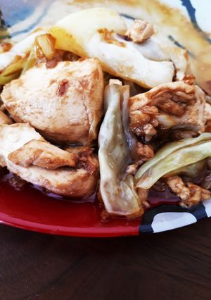 豆腐とキャベツの中華風炒め-レシピのメイン写真