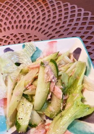 シロさんのツナサラダ-レシピのメイン写真