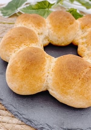 HMで混ぜて焼くだけ！酒粕ちぎりパン-レシピのメイン写真