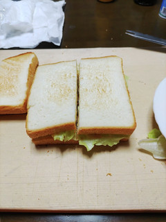 お弁当のサンドイッチ(タマゴ)-レシピのメイン写真