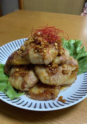 シャキシャキ！レンコンの豚バラ巻-レシピのメイン写真