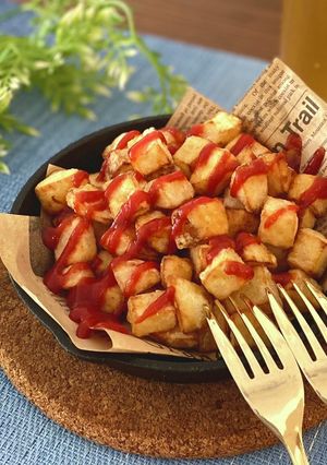 【簡単】カリカリポテトのハニーケチャップ-レシピのメイン写真