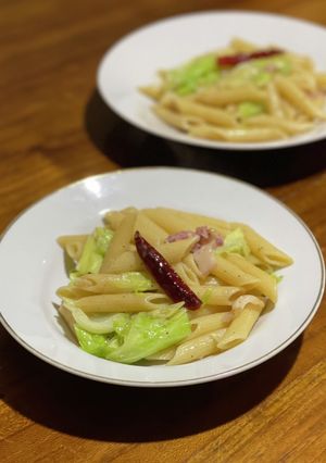 ペンネで和風ペペロンチーノ♪-レシピのメイン写真