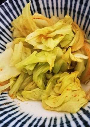 キャベツと玉ねぎのカレー蒸し☆-レシピのメイン写真