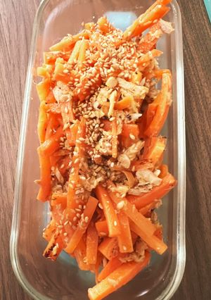 作り置きに。にんじんとツナの炒めもの-レシピのメイン写真