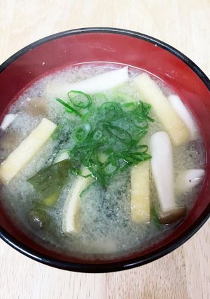 追いこうじみそで美味しく味噌汁-レシピのメイン写真